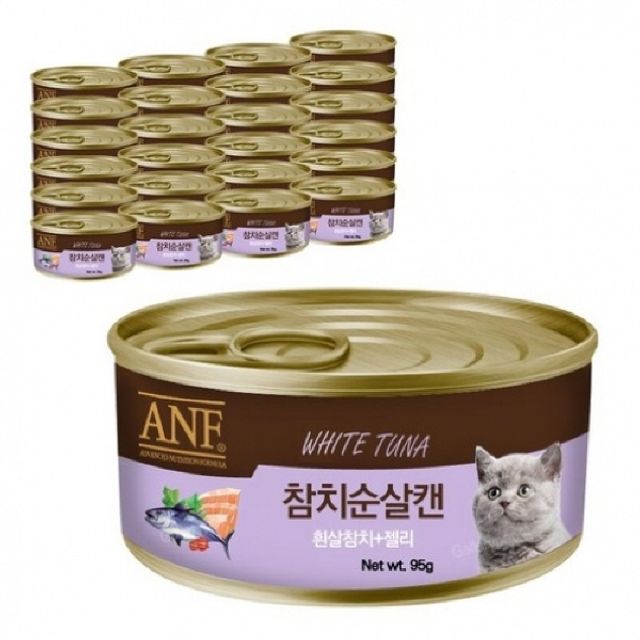 ANF 고양이캔 참치순살 95gx24개