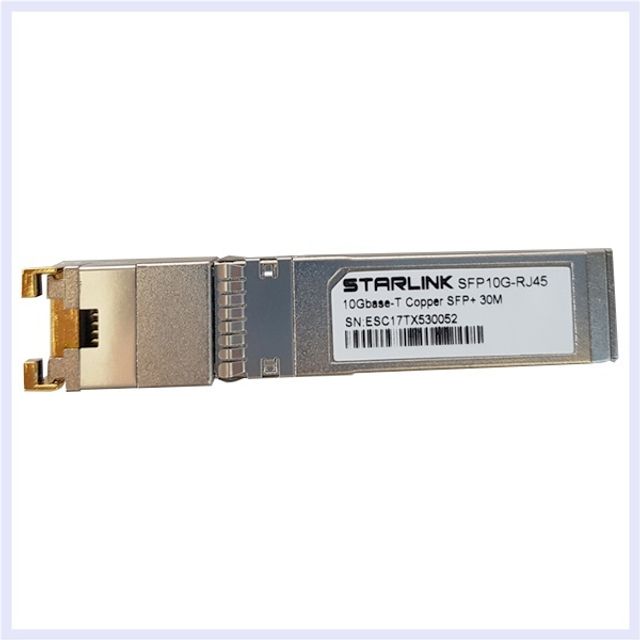 Starlink 10Gb SFP+UTP RJ45변환모듈 Copper지빅모듈