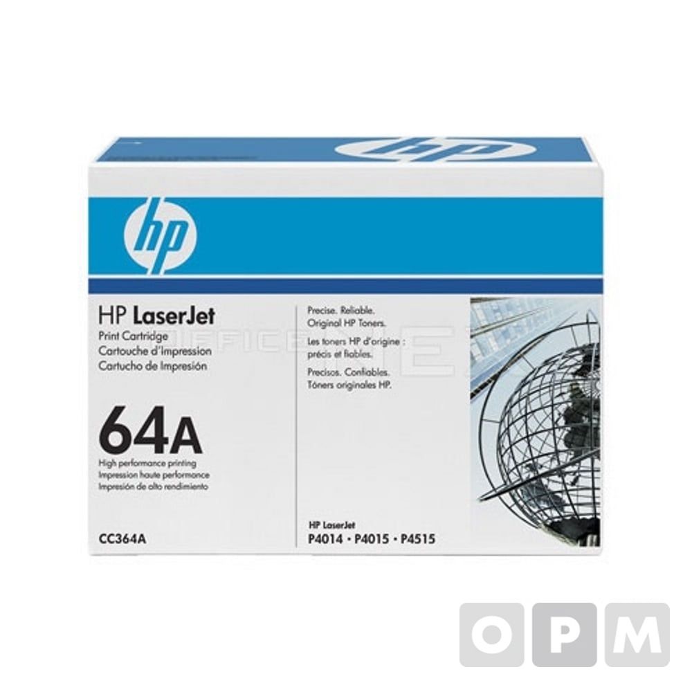 HP 토너 CC364A/검정/10000매/1EA