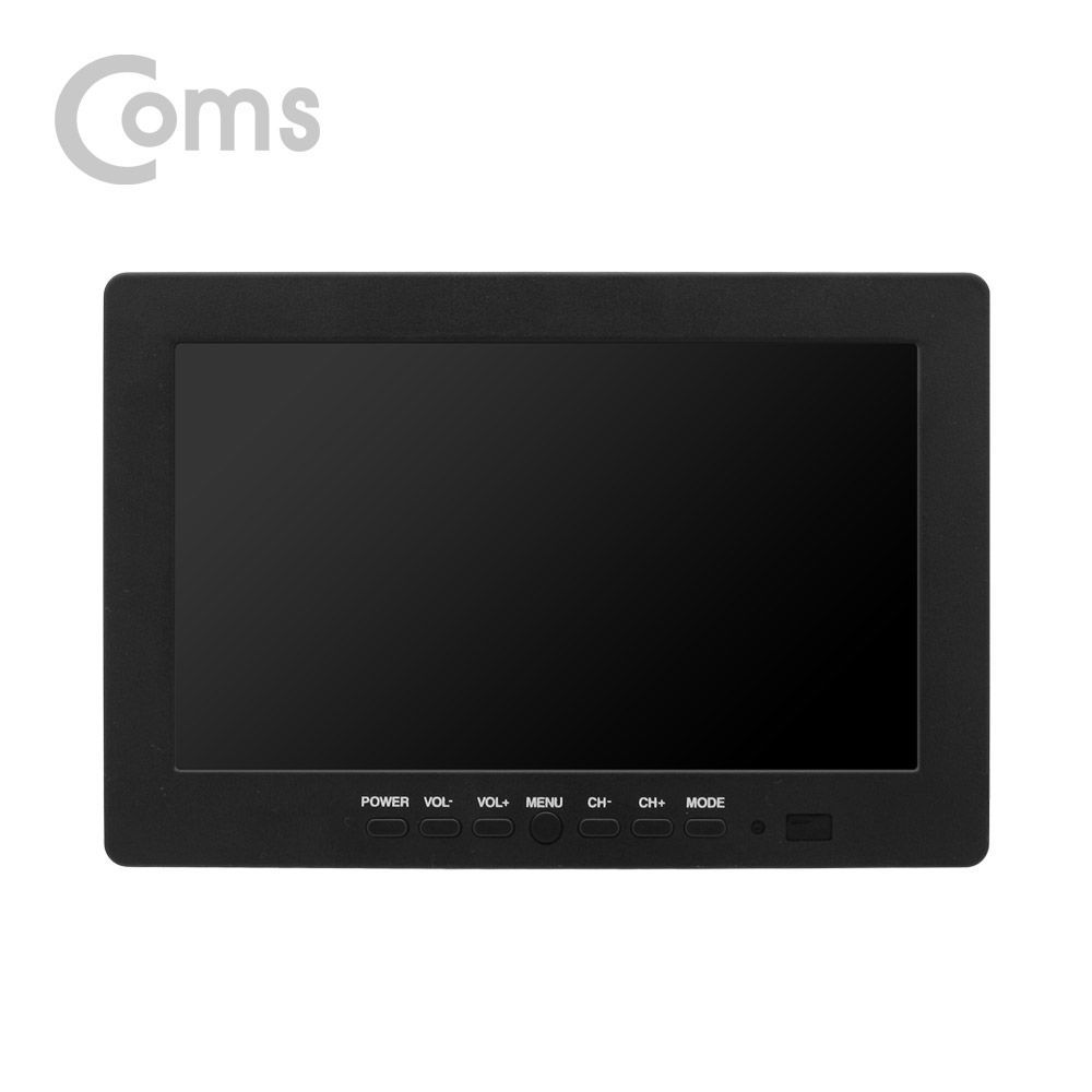 Coms 차량용 7형 LCD CCTV 카메라 (RCA 단자 모니터)