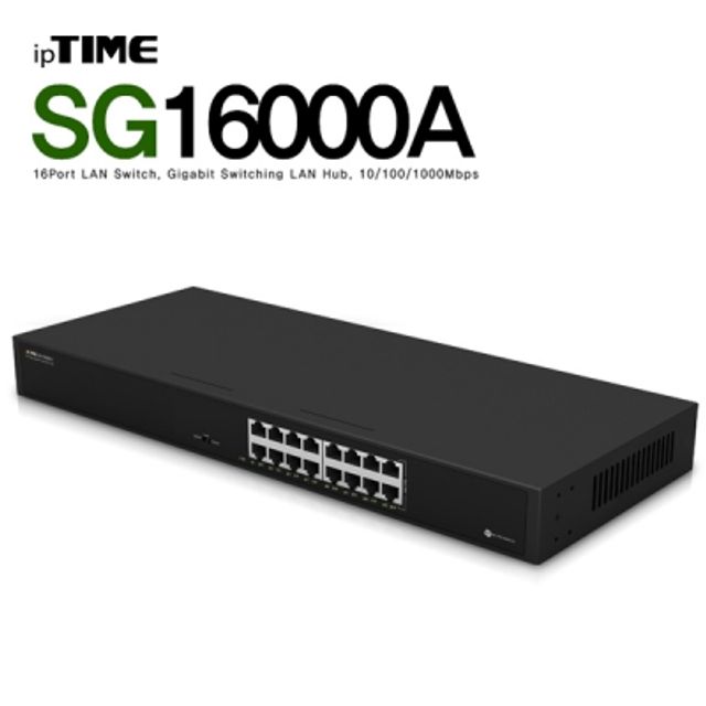 ipTIME(아이피타임) SG16000A 16포트 기가비트 스위