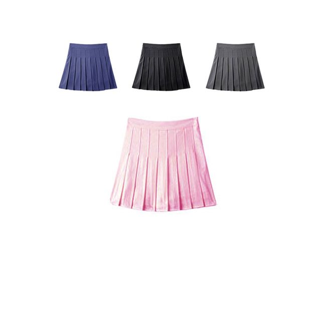골반은 넓게 다리는 가늘게 보이는 스커트 X 4벌