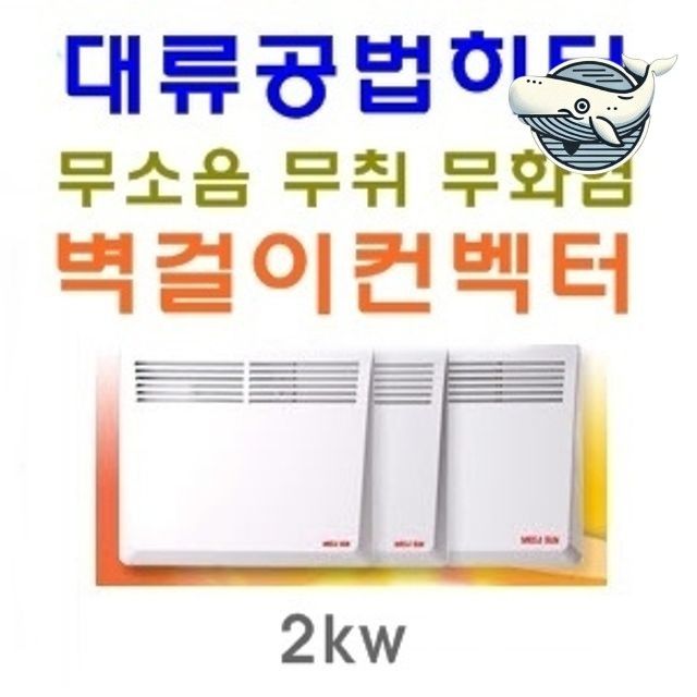 소음 없는 벽걸이 난방기 효율적 전기컨벡터