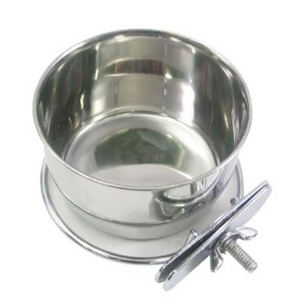 강아지 스텐 철장걸이 일상 식기 30oz 1P 애견 급식