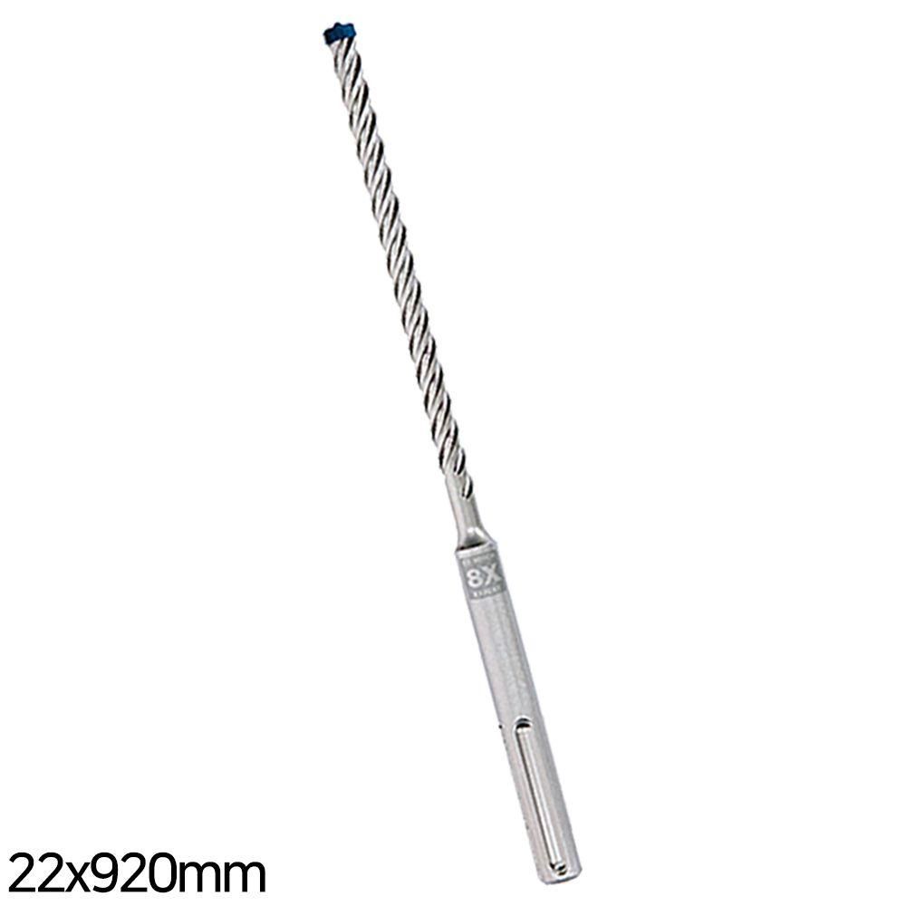 철근 max 8x sds 햄머드릴 비트 타공 4 날 22x920mm