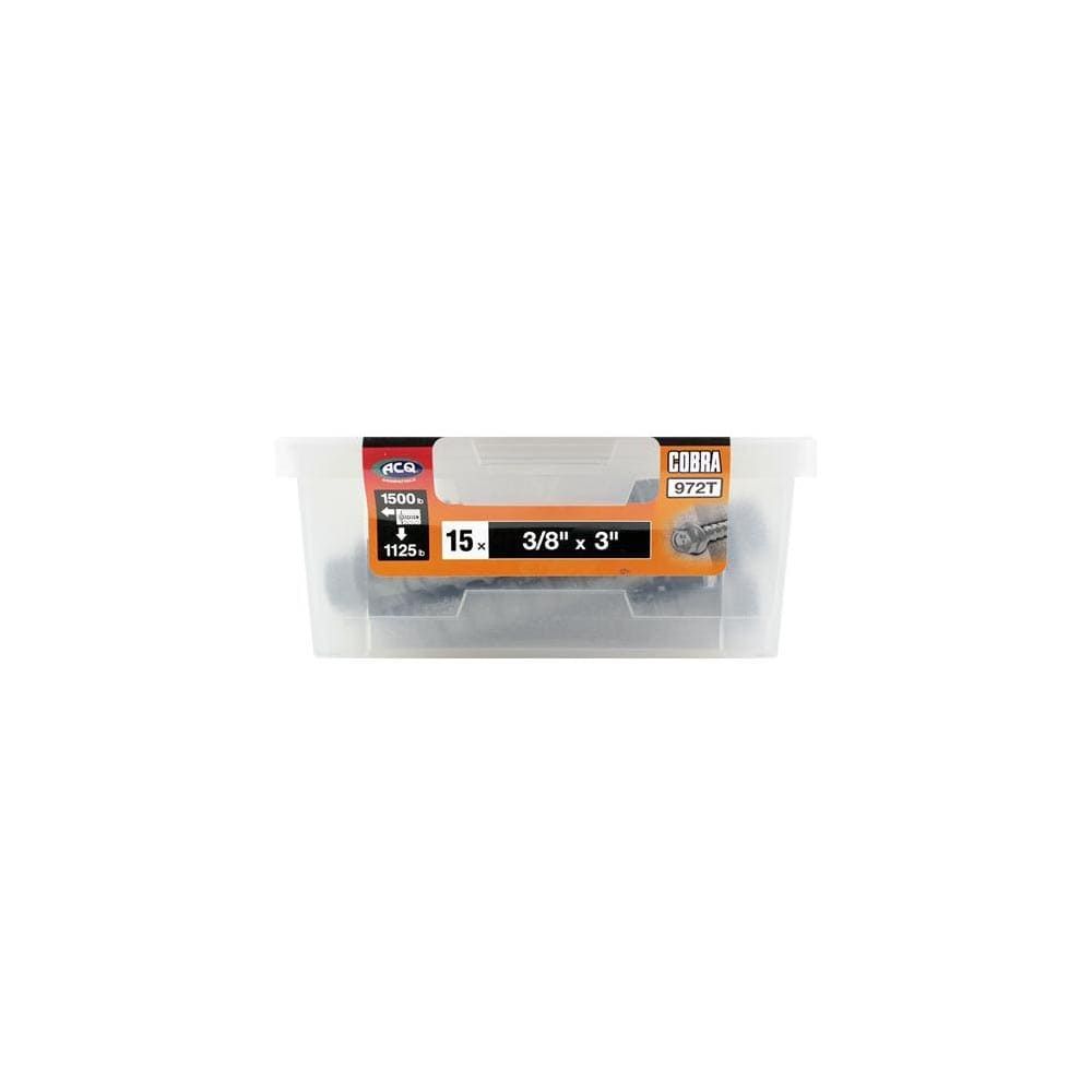 972t 15개입 콘크리트 앙카 토크 목재 9x75mm