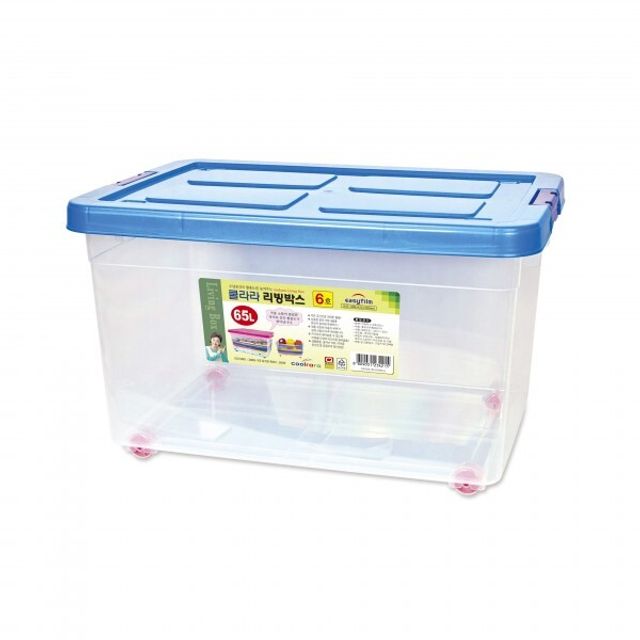 슈마켓 리빙박스 6호 65L 다용도 박스 수납함 정리함