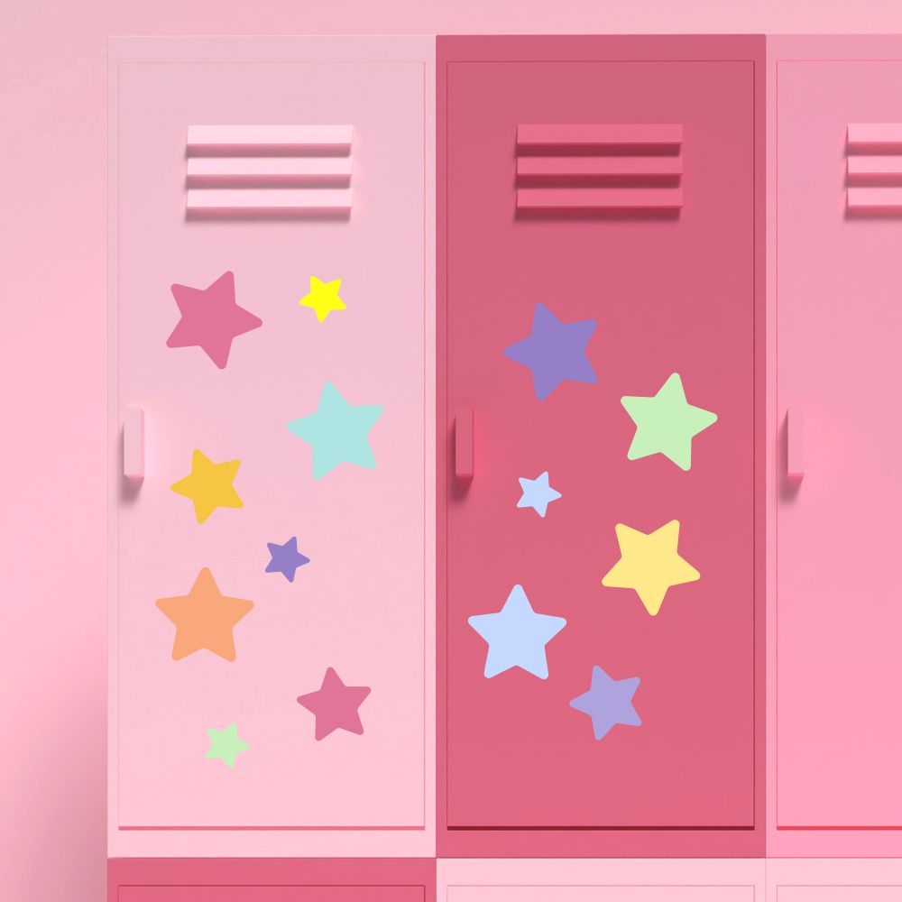 어린이집 벽지 방꾸미기 스티커 포인트 별 데코 아기방