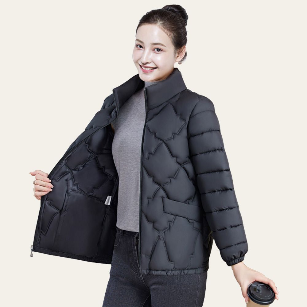 간절기 잠바 숏패딩 데일리 여성 점퍼 퀼팅 패