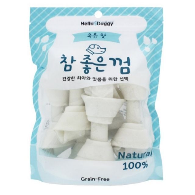 강아지간식 칭찬간식 훈련용 치아건강 우유껌 6p x6