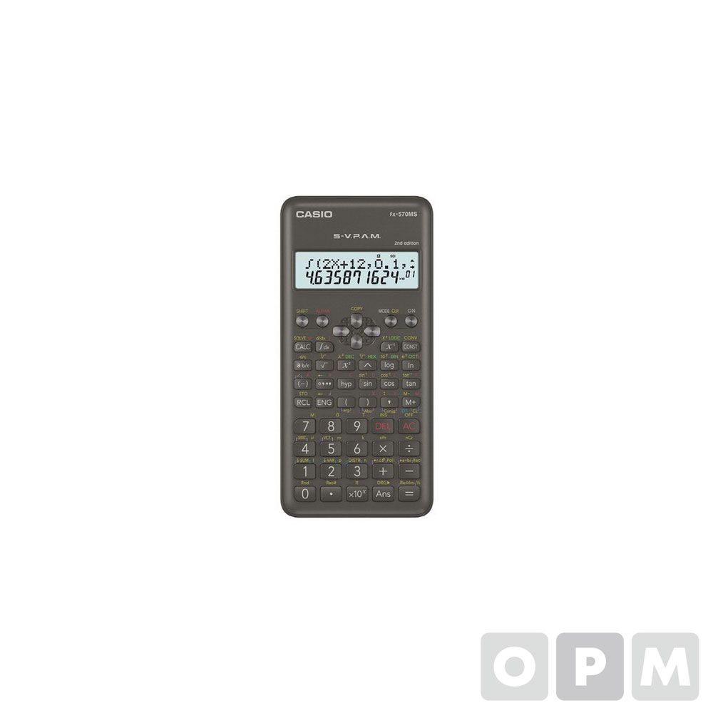 카시오 공학용 계산기 FX-570MS-2