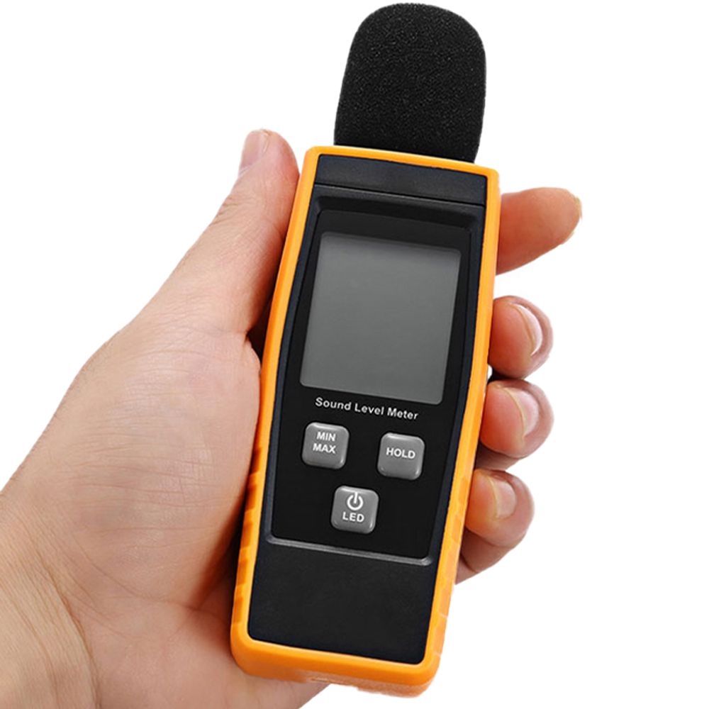 디지털 감지기 건설현장 LCD 130dBA 소음측정 RZ1359