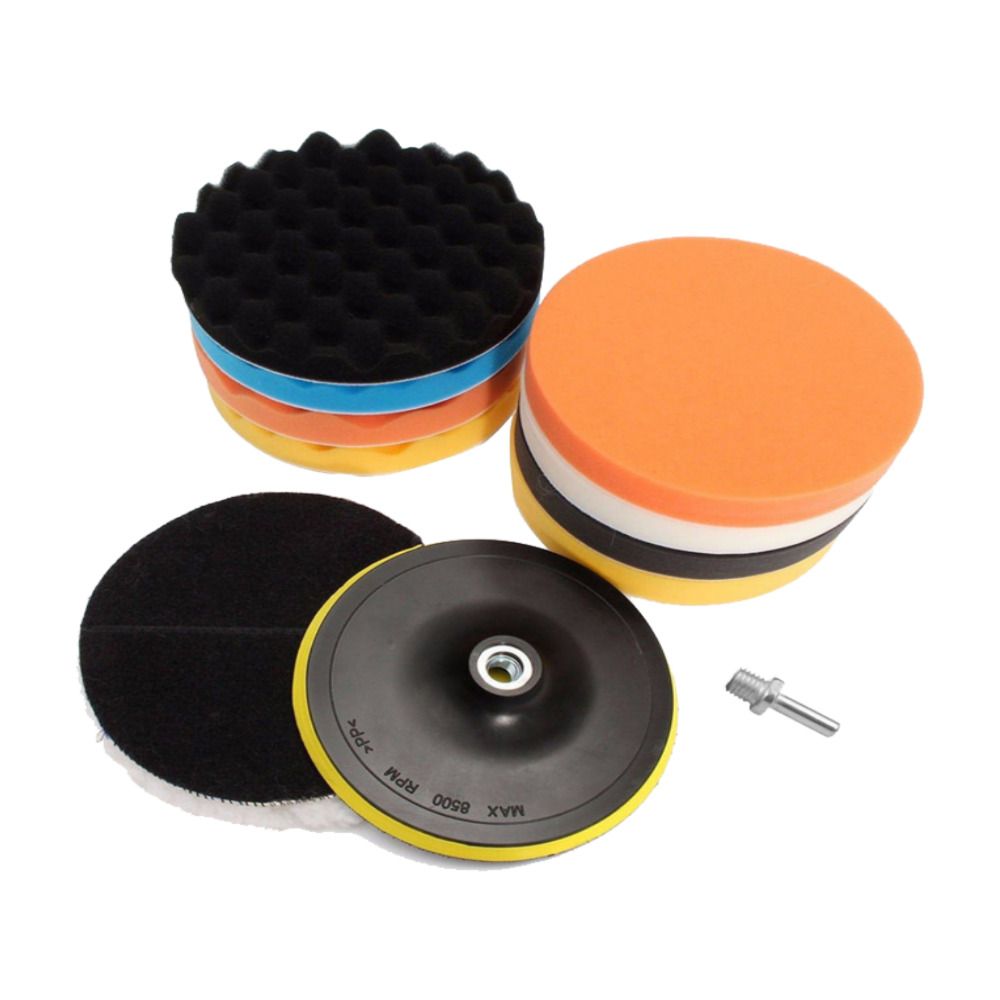 전동드릴 150mm 광택패드 11PCS세트