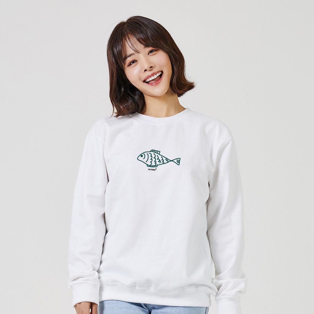 키밍 fish 물고기 그래픽후드티 가을맨투맨