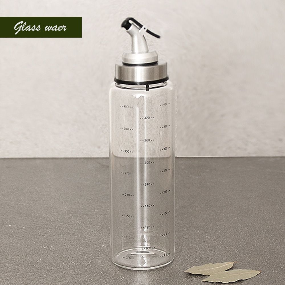 글라스 똑딱이 오일병 600ml