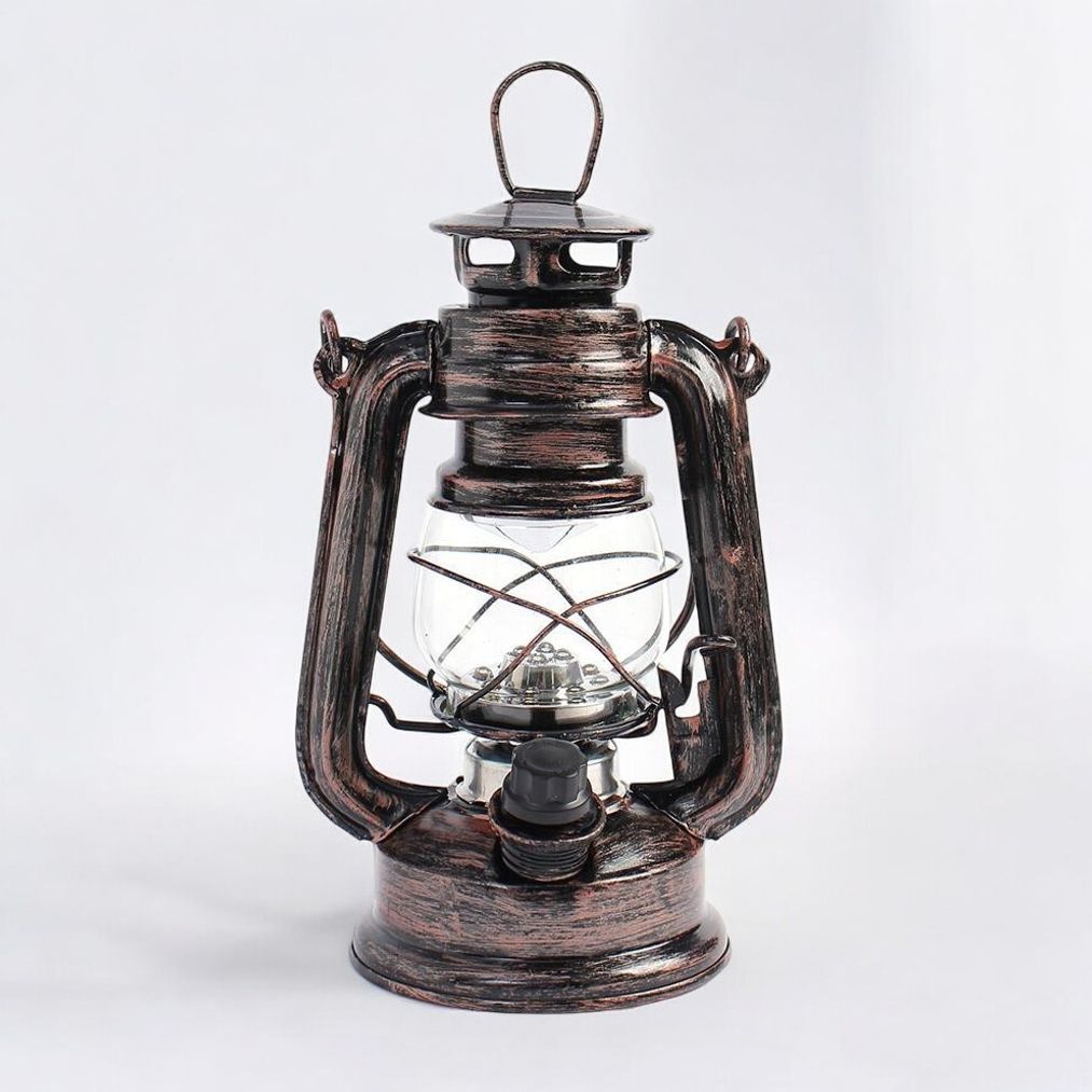 게더릭 LED 캠핑램프 (12x19cm) (브론즈) (백색전구)