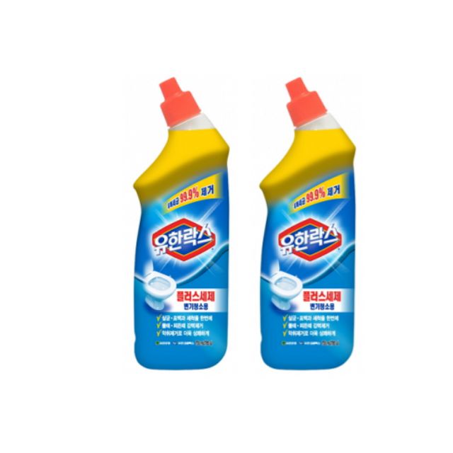 유한 플러스세제 화장실용 785g (755ml) 2개입