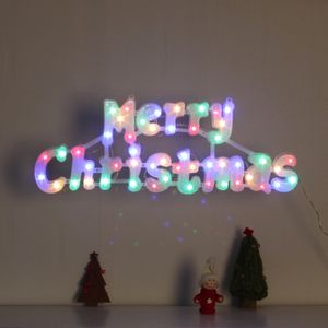 아이티알,NU (은하수)LED 메리 크리스마스 글자 칼라전구(점멸)