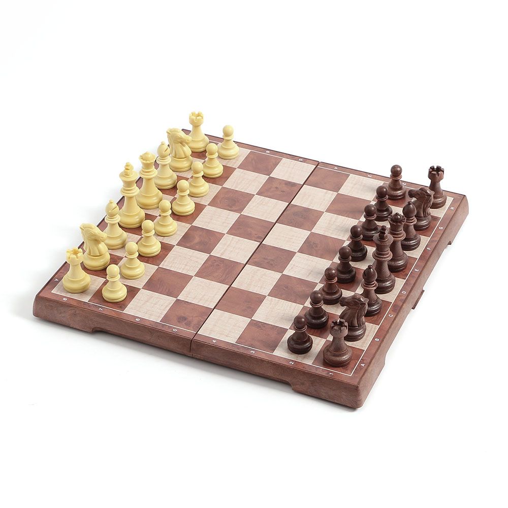 체스 보드게임 자석 체스판 접이식 체커