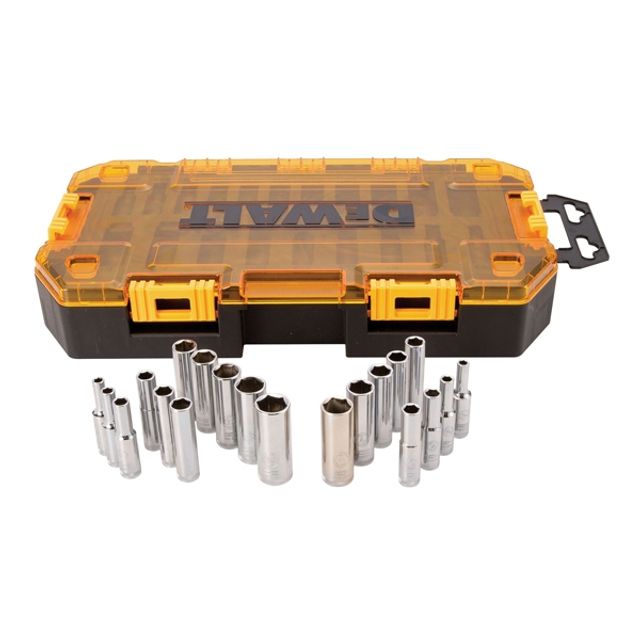 디월트 1/4인치 딥 소켓세트 DWMT73811 (20PCS)