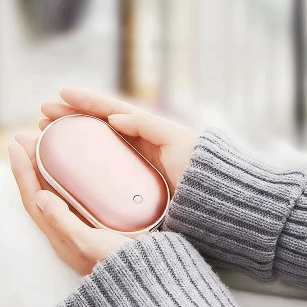 MAX 휴대용 손난로 보조배터리 5000mAh 양면 발열핫팩