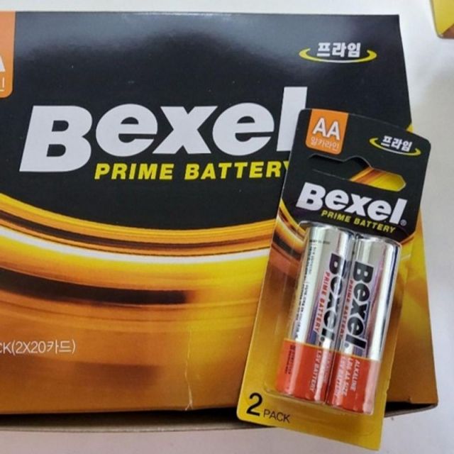 배터리 백셀 건전지 1BOX 알카라인 AA2입