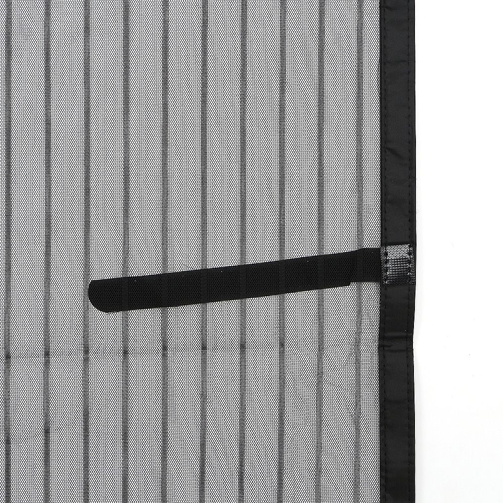 리크플 스트라이프 방문 모기장90x210cm 검정
