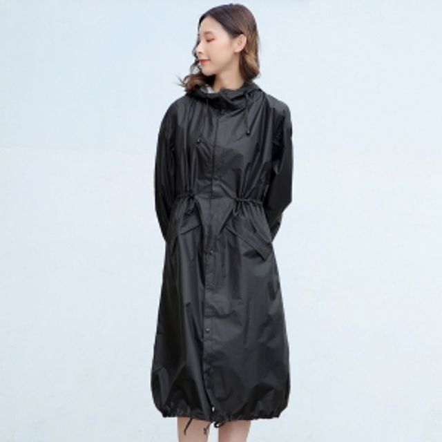 트렌드남녀공용바람막이레인코트(L)(블랙)우의