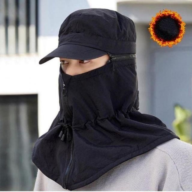 마스크 등산 방풍 융털 야외 캡 귀달이 모자 작업