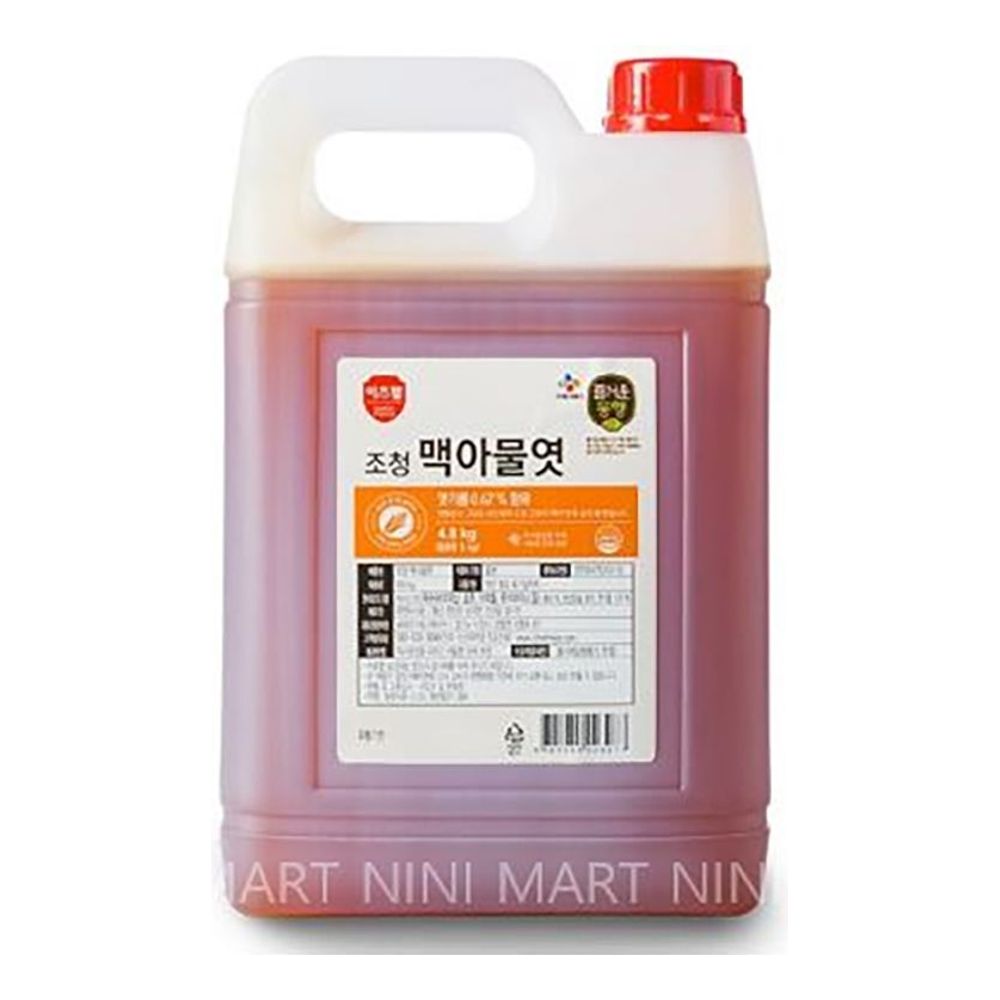 맥아 물엿 이츠웰 5kg 볶음용 조리용 조청 식자재