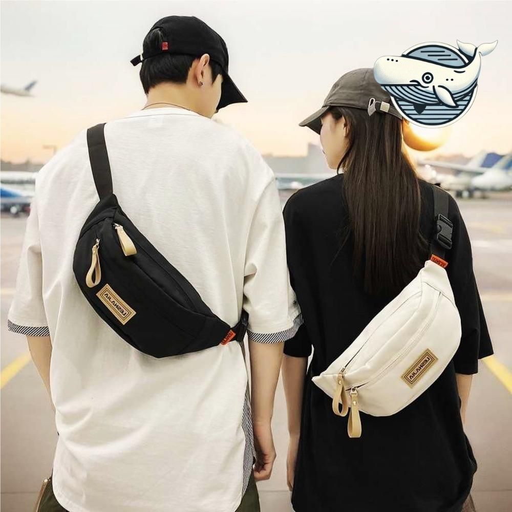 스타일리시 심플 슬링백 여름 여행 필드 가벼운