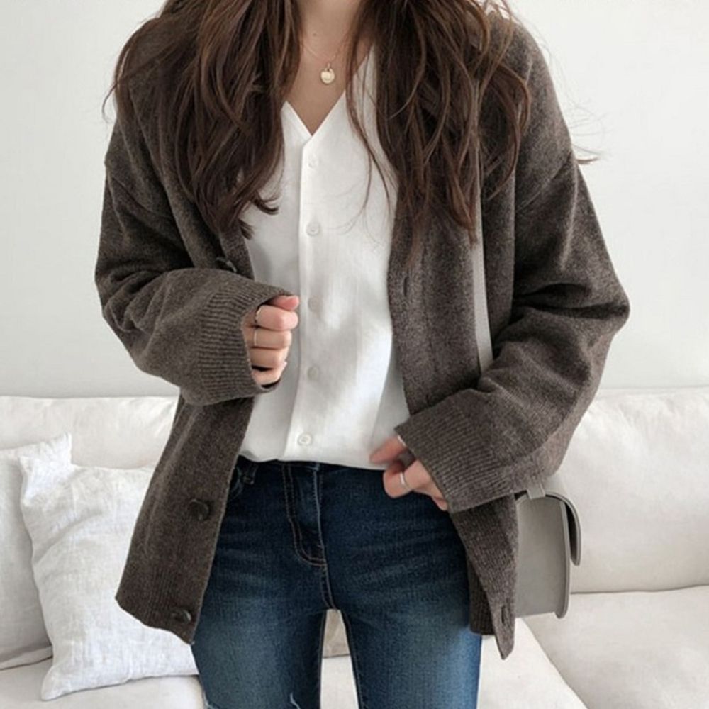 벰톤라운드 라운드넥 랄프로렌 핑크 버튼 기본템