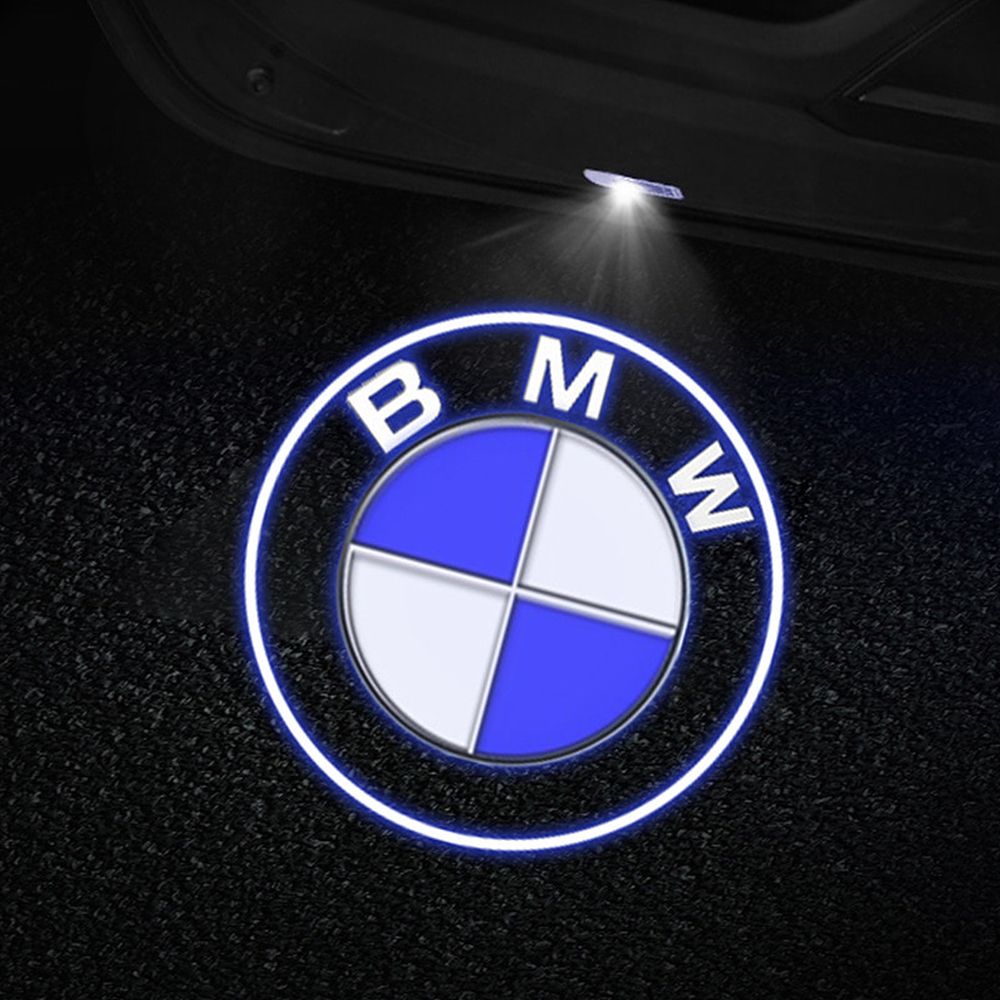 D24 BMW 로고 LED 도어라이트 3D유리가공