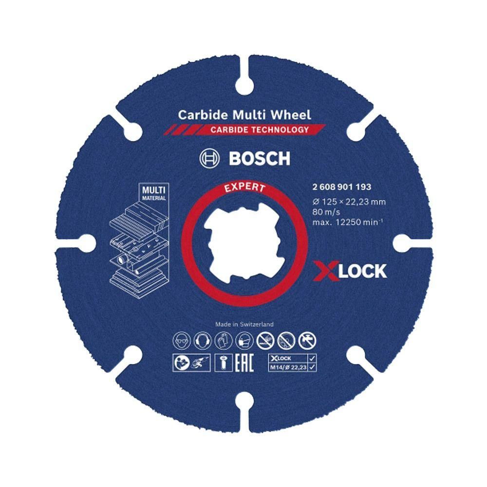 125mm 2608901193 카바이드 x-lock 멀티 휠