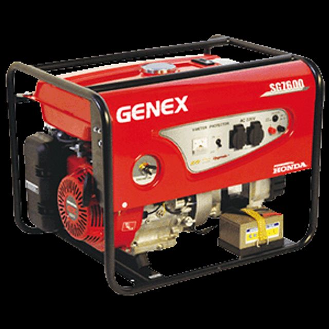 GENEX 발전기(HONDA/GX390) SG-7500EX 7.5KVA/