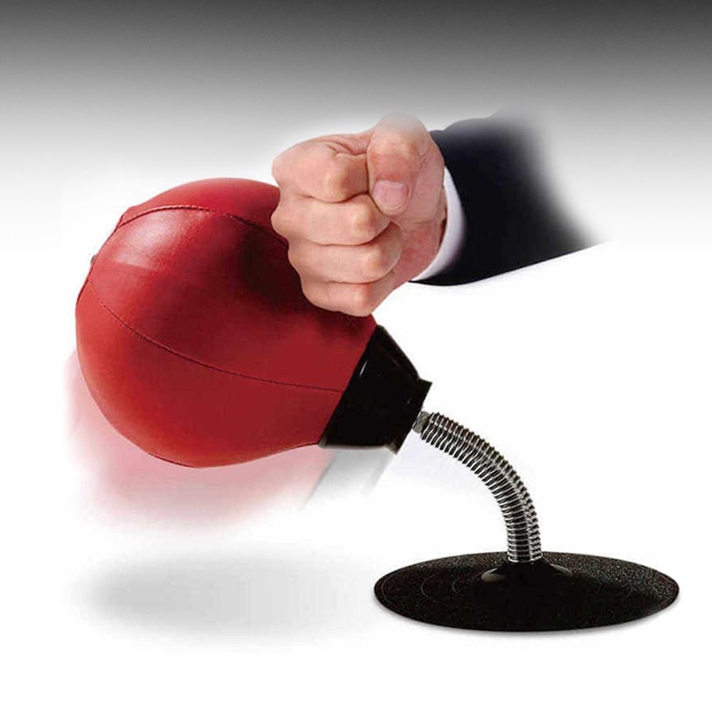 데스크탑 훅훅 펀치볼 스트레스해소 집중력 샌드백