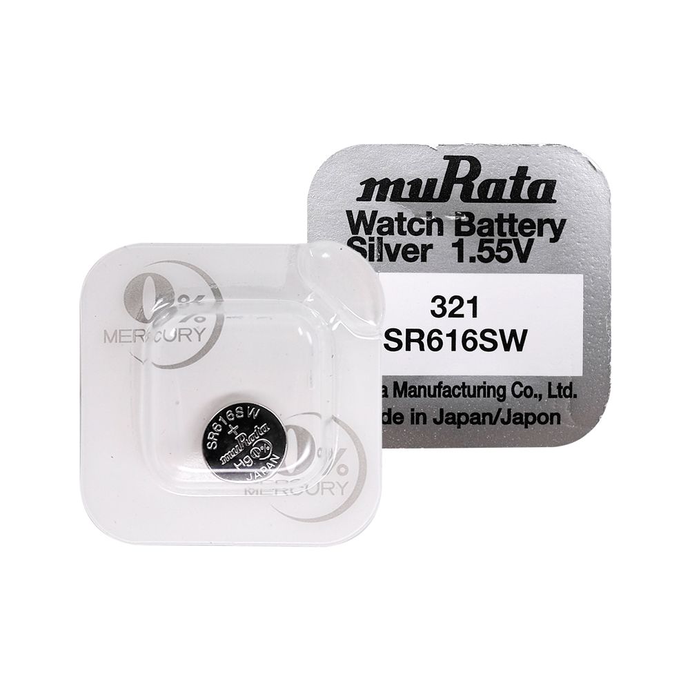 무라타 321(SR616SW)(1알) 시계건전지 1.55V