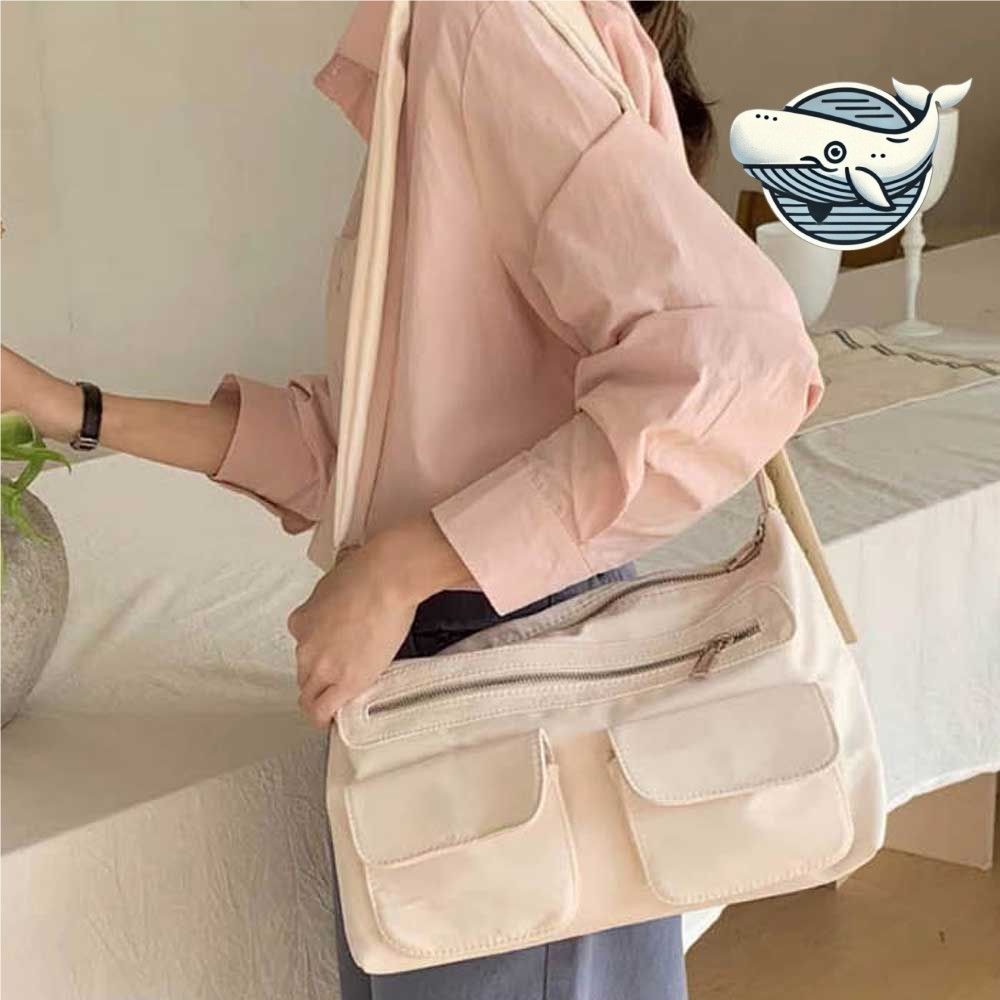 다용도 끈조절 크로스백 슬림 여학생 메신저