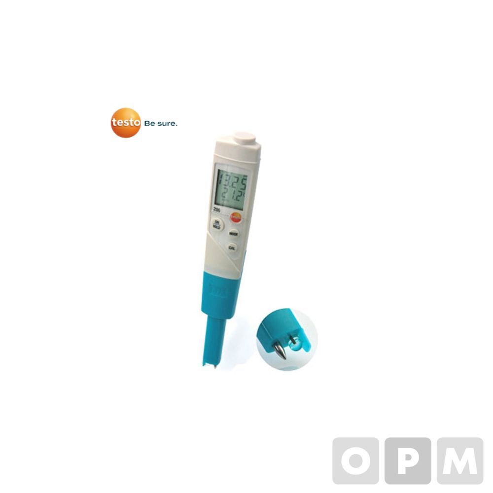 TESTO 206 pH1 액체용 pH 측정기 pH측정기 테스토