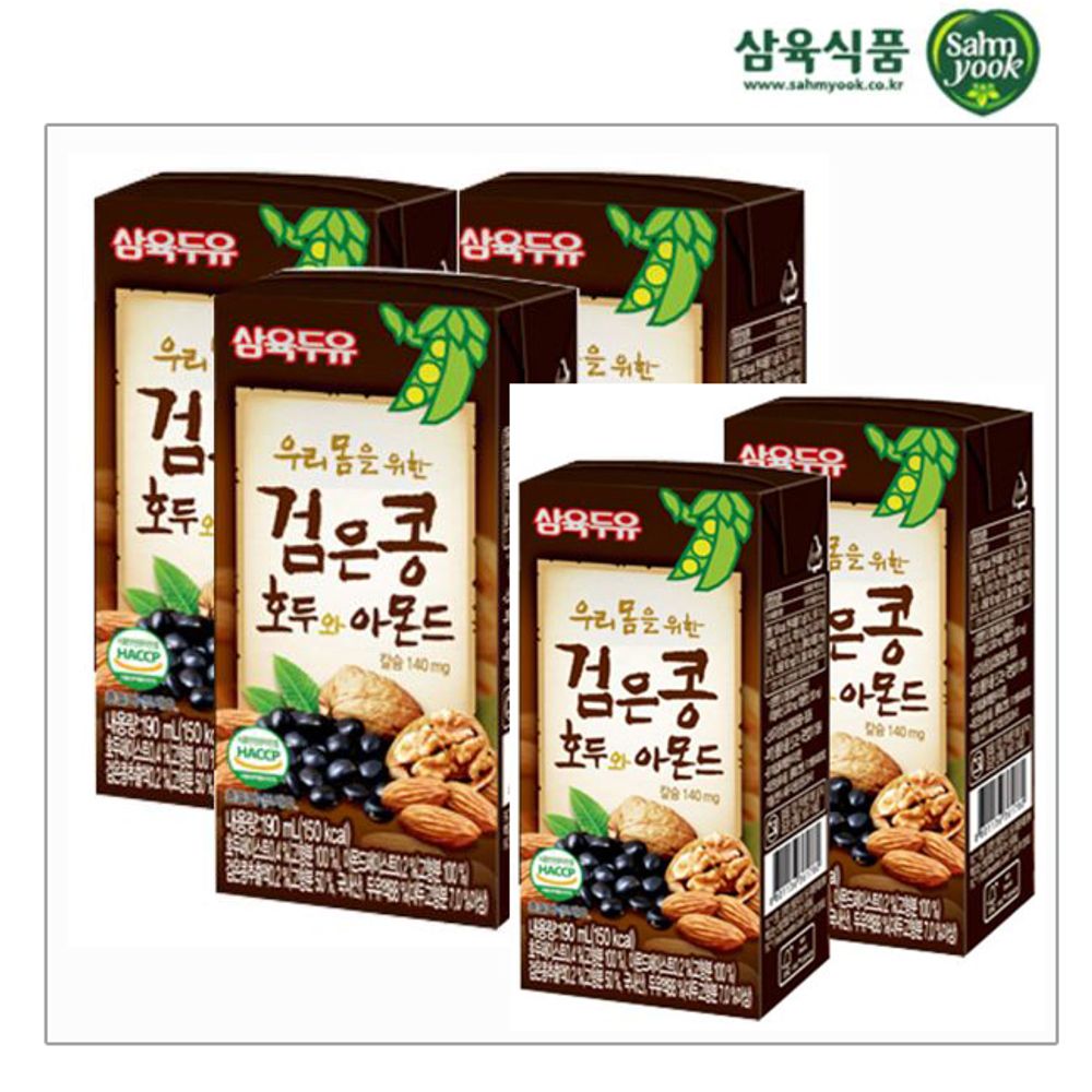 검은콩호두아몬드190ml(팩) x 24