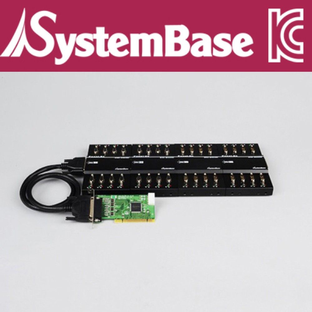 SystemBase시스템베이스 32포트 RSJS232 PCI 시리얼