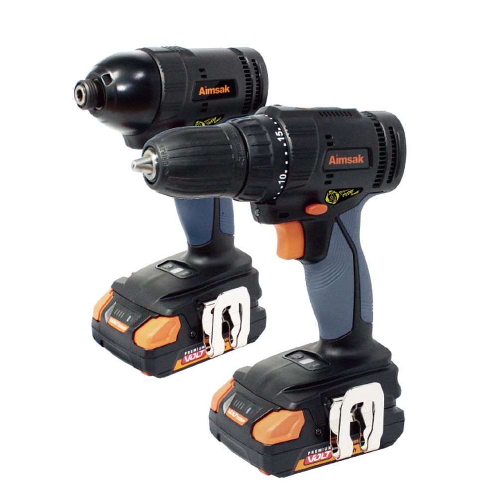 AIMSAK 충전콤보키트_AO418RM+ 18V/2.5Ah/AD418R+/A