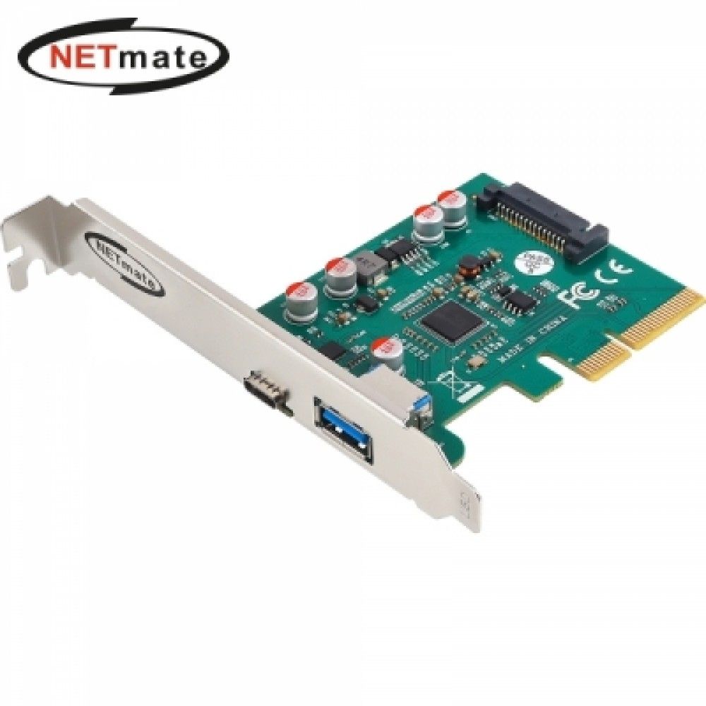 넷메이트 NMJSSWC07N USB3.1 Gen2 2포트 PCI Express