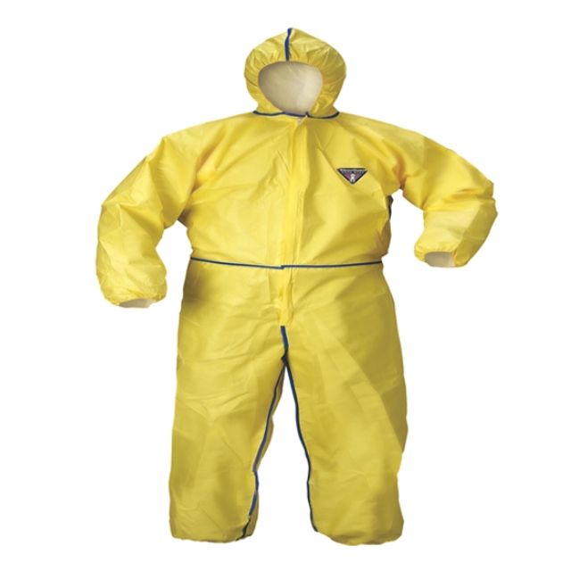 유한킴벌리 보호복 43402 C팩 후드 XL 노란색(24개입)