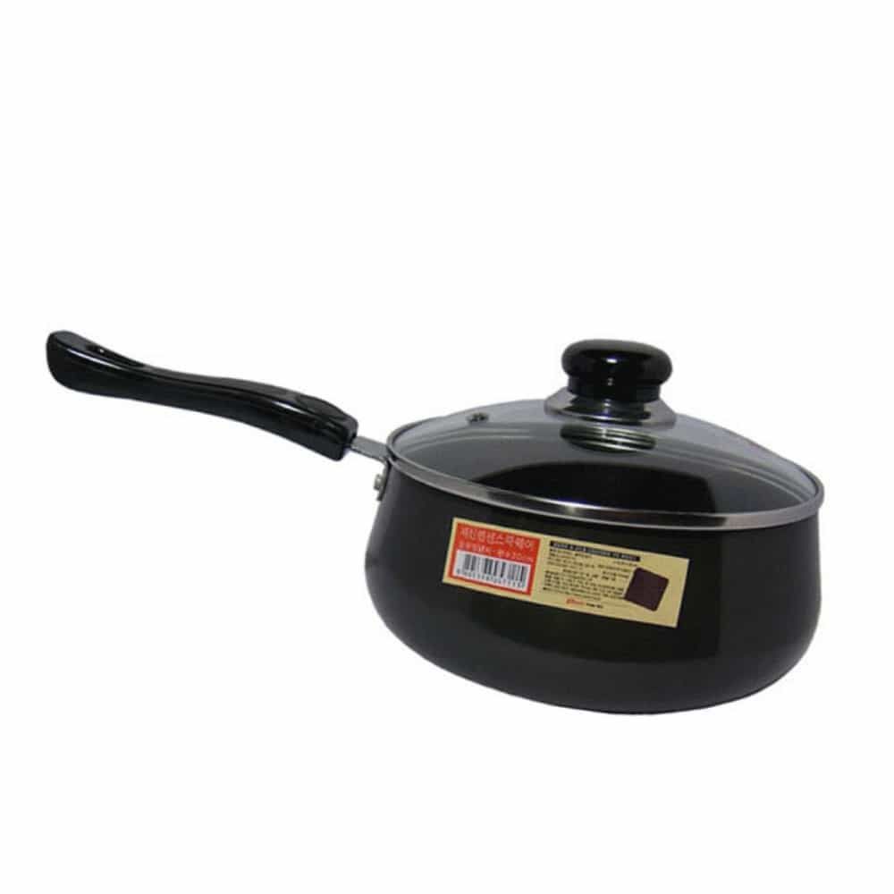 유리 경질 편수냄비 20cm 찌개냄비 전골냄비