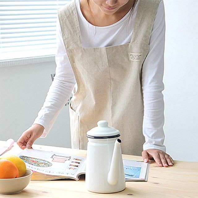 주방 카페 어린이집 공방 선생님 모던 앞치마