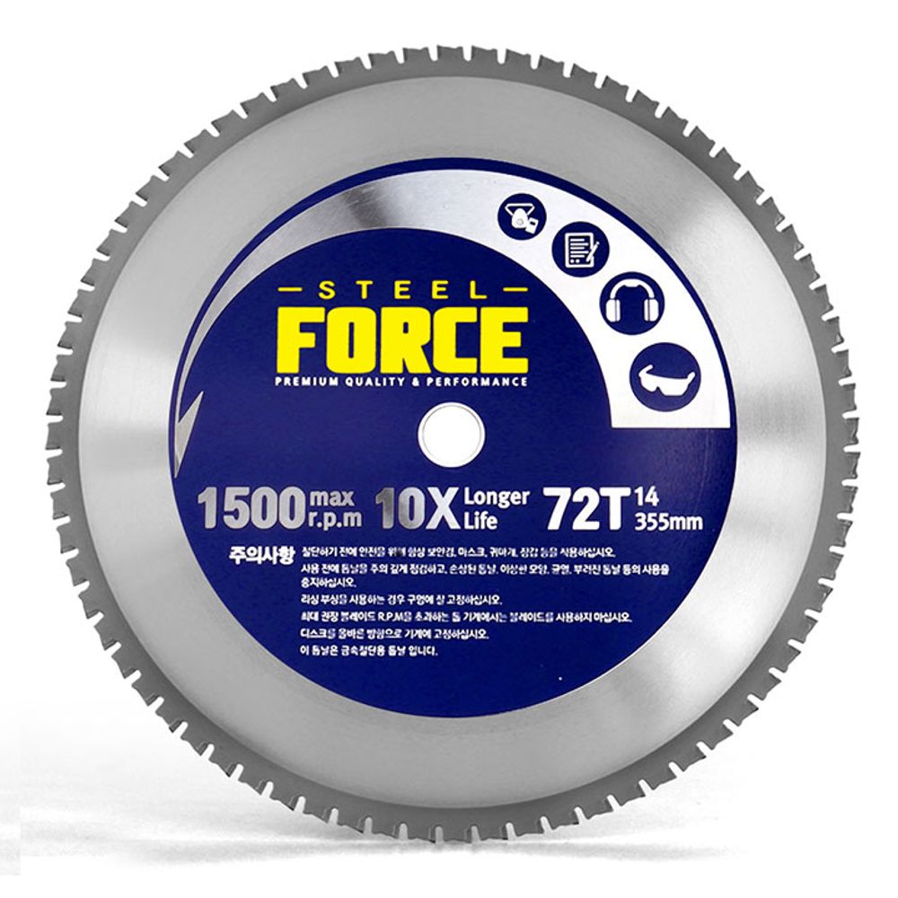 STEELFORCE 원형톱 날(금속용)_TH-SC355SB(14) 355X2