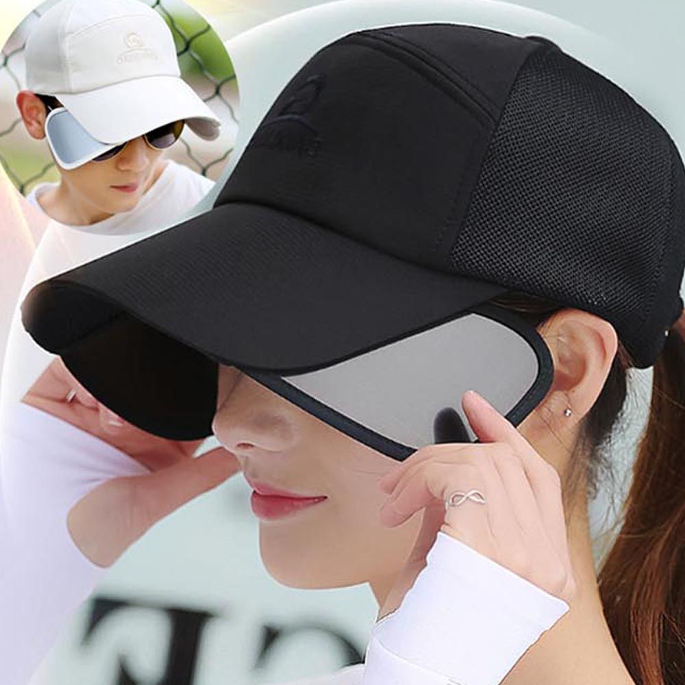남녀공용 날개 볼캡 야구 모자 커플템 블랙 화이트