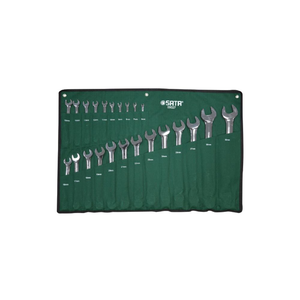 SATA 콤비네이션렌치세트(MM)_09027 23PCS
