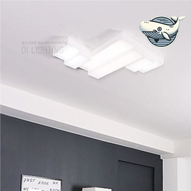 모던 디자인 LED 조명 간접조명 거실 침실